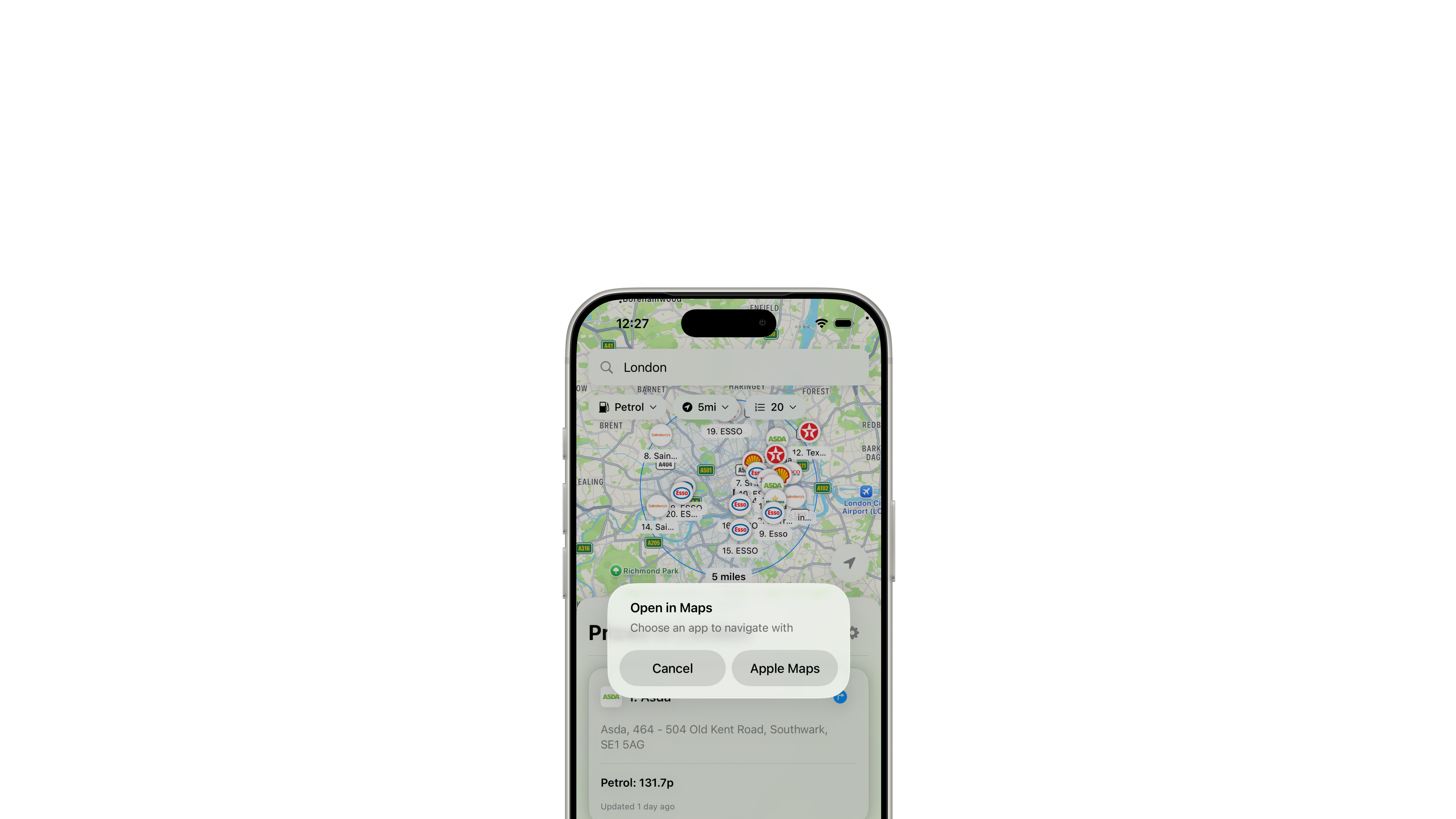One-Tap Navigation illustration